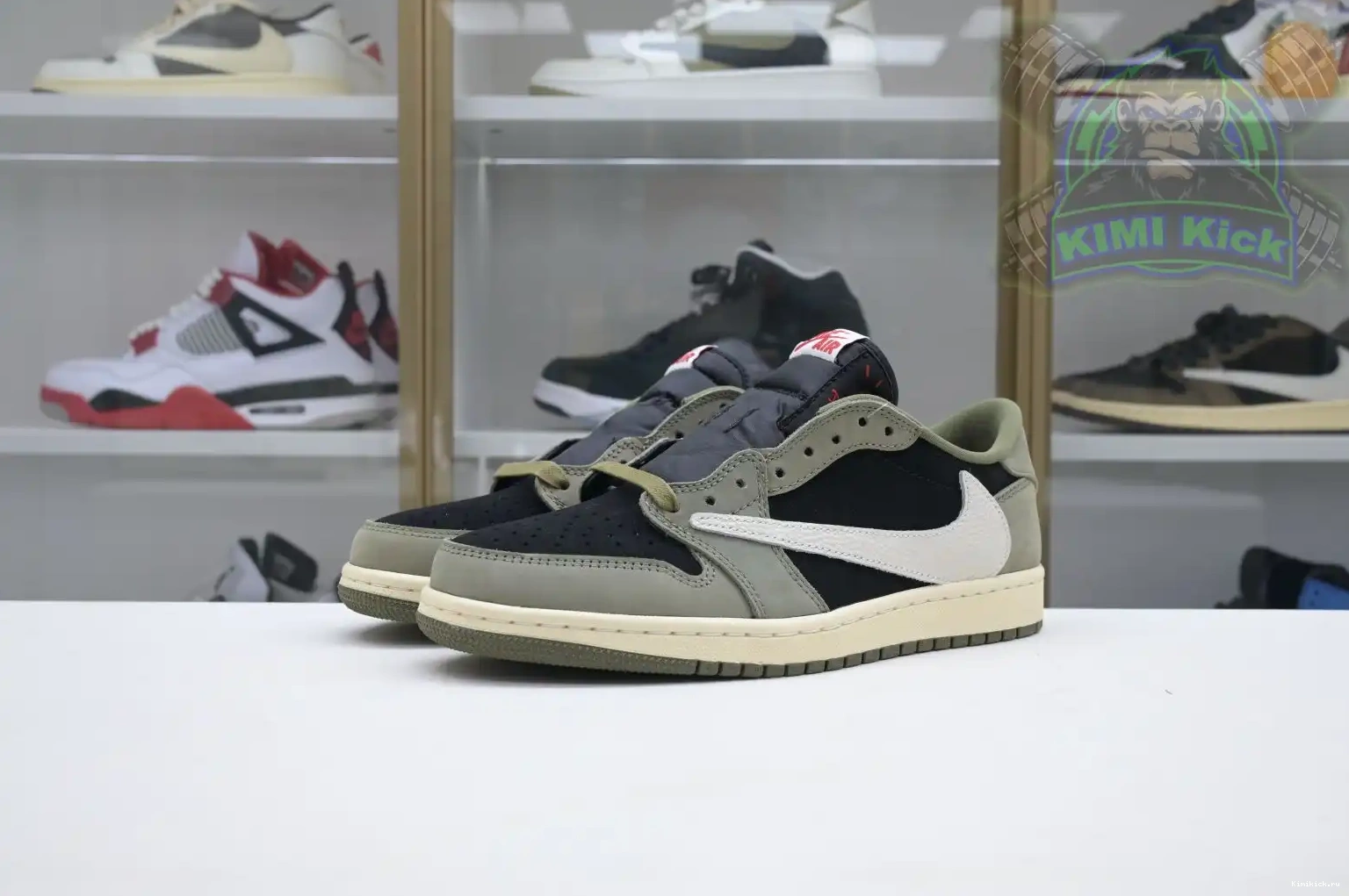 1 Air x Jordan Kimikick Jordan Scott 7.0 OG Low Travis 0422
